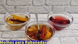 Molhos para Rabanadas( receita de natal)