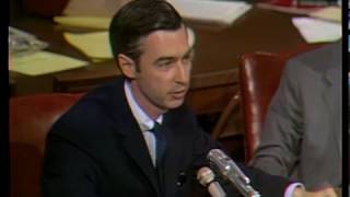Fred Rogers Testifies Before The Senate Subcommittee On Communications May 1St 1969
