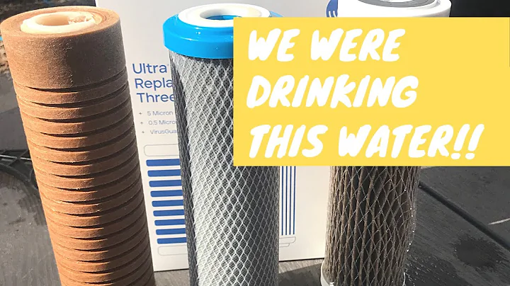 WHAT WERE WE DRINKING??!?? - Clearsource RV Water Filter Change - Best RV Water Filter #rvlife