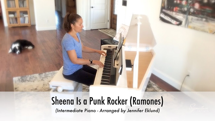 Sheena Is a Punk Rocker Piano version - Piano performance video thumbnail