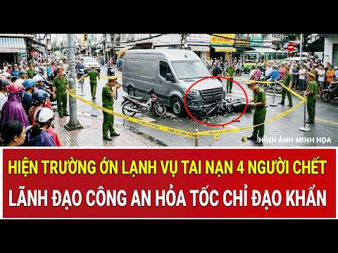 Chilling scene of fatal 4-person accident, police leadership issues urgent directives