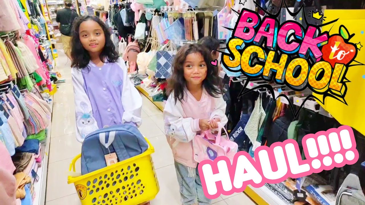 Besok nak sekolah..Baru nak beli!!!!!!!!!!!!Finally!!