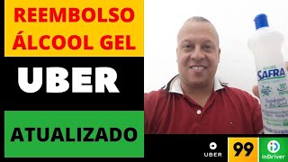 ?Uber reembolso de álcool em gel [ATUALIZADO] opção escondida