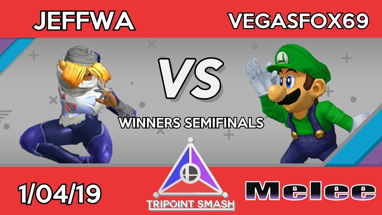 Tripoint Smash 42 - Winners Semifinals - JeffWa (Sheik) Vs. VegasFox69 (Luigi) - YouTube