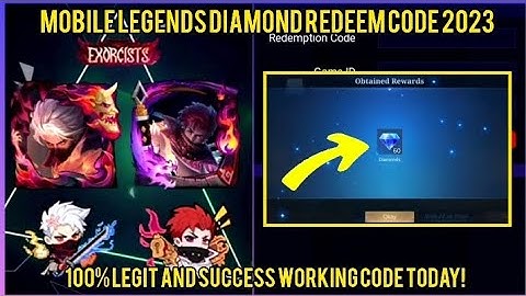ML Redeem Code Today 22 April 2023 - 100% Legit and Success Working Code