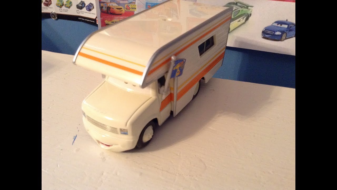 Disney Cars Larry Camper Review - YouTube