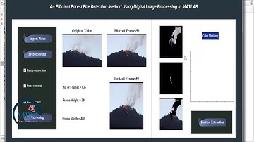 An Efficient Forest Fire Detection Method Using clustering and classification - DIP | MATLAB project
