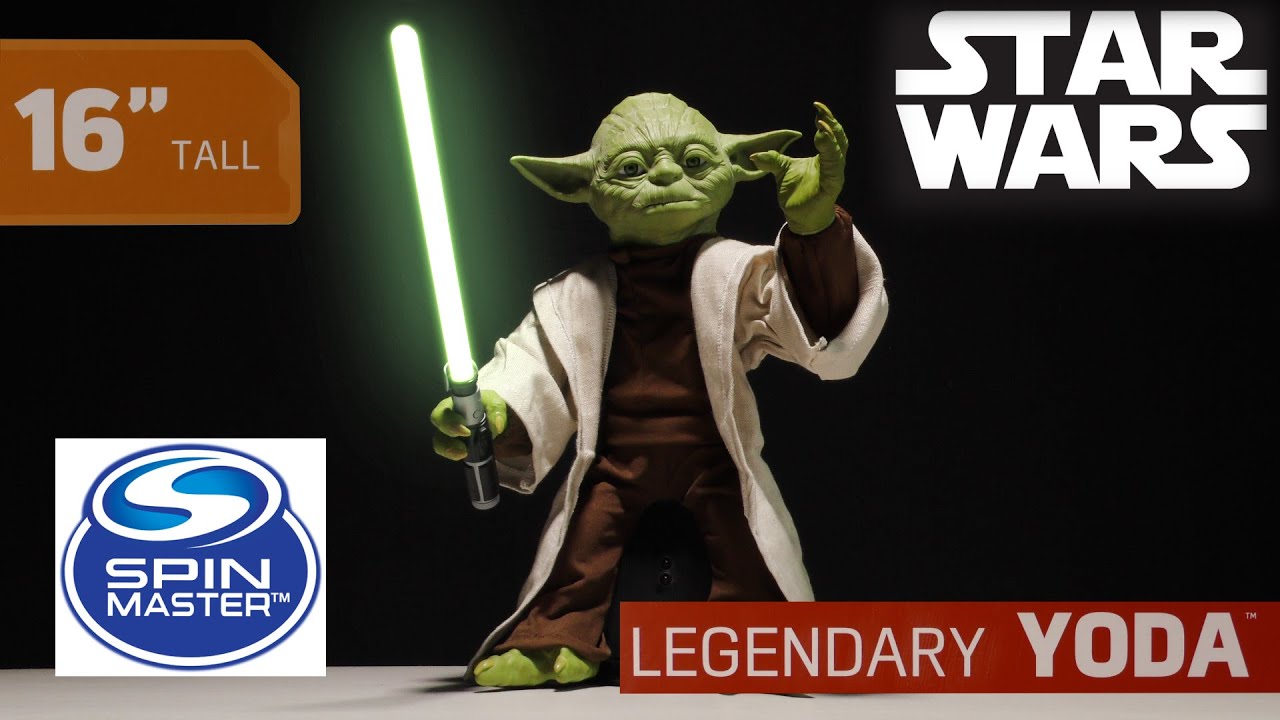 Legendary Yoda Animatronic Toy by Spin Masters & Disney - New Toy for 2015