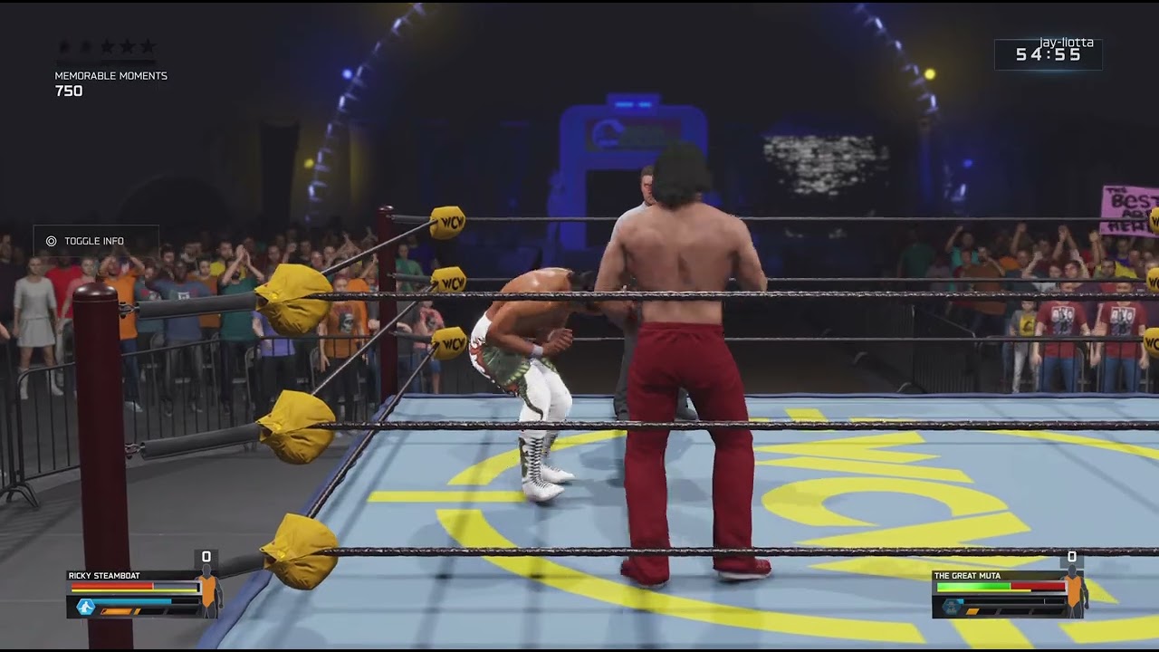 WWE 2K25 WORLD HEAVYWEIGHT TITLE TOURNAMENT FINAL MUTA VS THE DRAGON