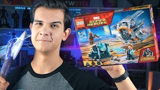 LEGO Война Бесконечности - СОЗДАЁМ ТОПОР ТОРА (76102)