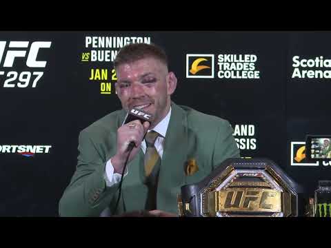 UFC 297 Пресс-конференция Дрикуса Дю Плесси