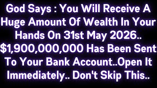 🙏 GOD SAYS : YOU WILL RECEIVE A HUGE AMOUNT OF WEALTH IN YOUR HANDS..$1,900,000,000 HAS BEEN SENT..
