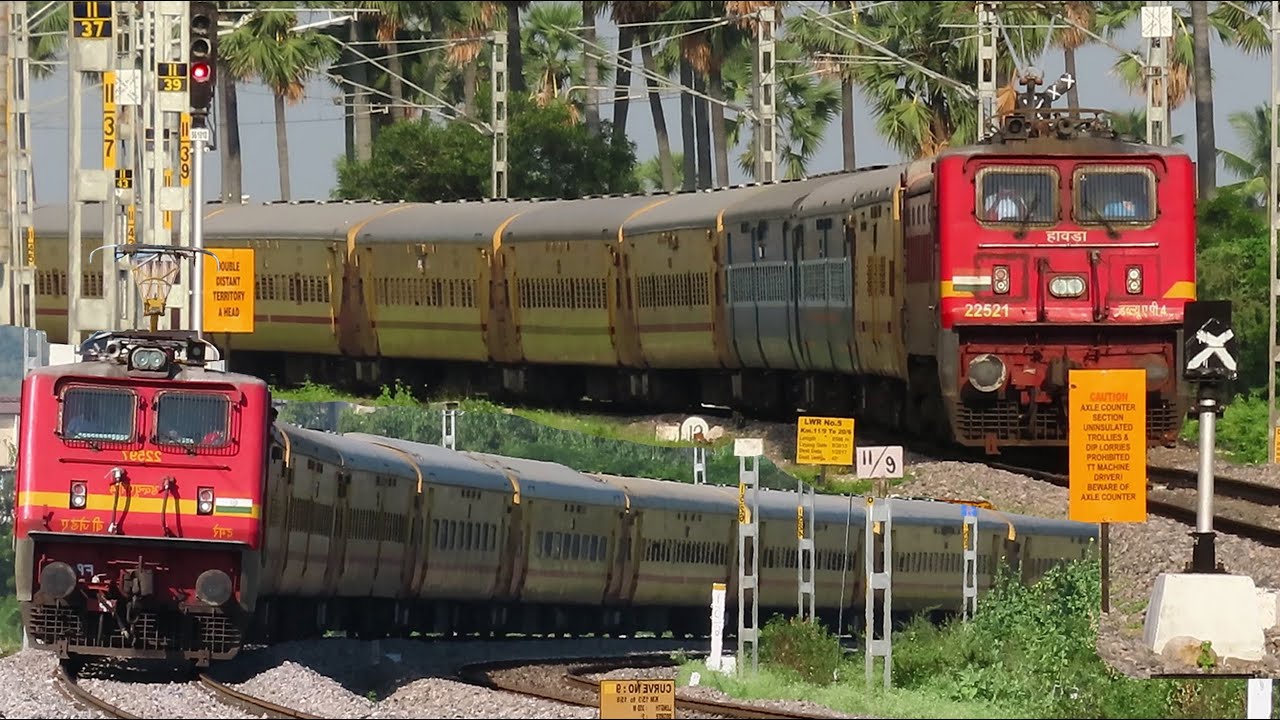 [ 12 In 1 ] RedHot WAP4 and WAP7 | One Way & Festival Special Trains | Indian Railways