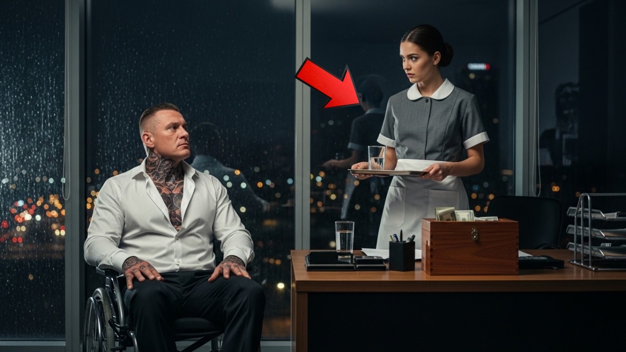 The Mafia Boss Pretended to Be Disabled to Test His Staff… Until His New Maid Shocked Him