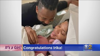 Meet Irika Sargent s New Baby