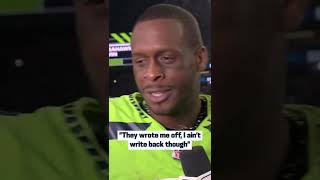 Geno Smith with the quote of the year! "They wrote me off, I ain't write back tho"