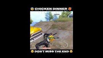 Very difficult in last Circle to clutch 1v3 in 😖Bgmi chicken dinner don