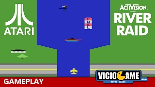 Famous 🎮 River Raid (Atari) Gameplay Wealth