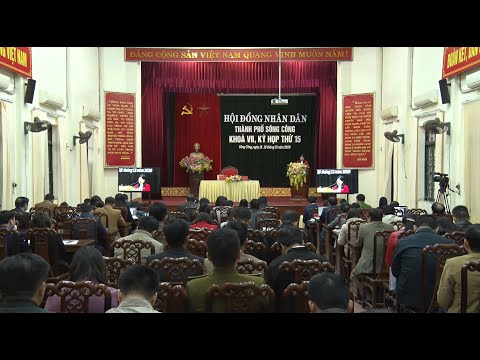 Họp HĐND thành phố Thái Nguyên và thành phố Sông Công