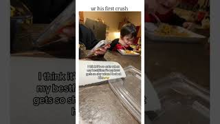 Lets not sexualize kids… hes just a shy kid people need to relax