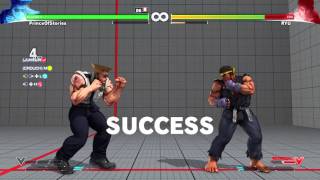 Street Fighter 5: Guile Combo Trials