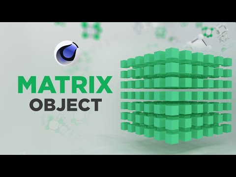 Matrix Object in C4D - Cinema 4D Mograph