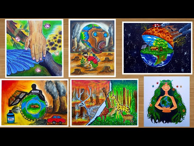 World Earth Day : Online Drawing Competition