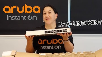 Aruba Instant On Switching - 1930 Unboxing