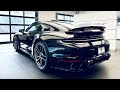 Jet Black 2021 Porsche 911 Turbo S | Sport Package | Twin Turbo 640 hp Flat 6
