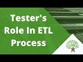 Tester's Role in ETL Testing Process