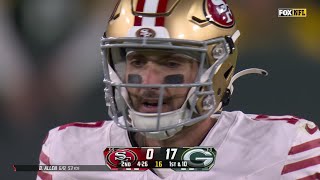 49er's reverse flea-flicker screen pass nets 21-yard gain