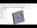 solidworks tutorial cavity command// very useful command
