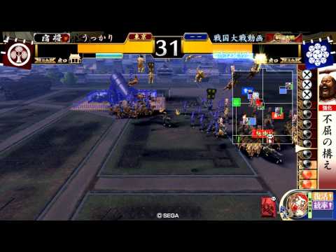 戦国大戦　悲恋柿崎（征8国）vsさらさら天下布武（征22国）