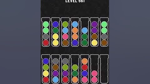 【Ball Sort Puzzle】Level.561
