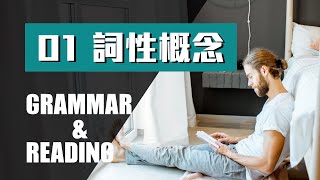 文法 & 閱讀 ⎮ 01 詞性概念 ⎮ Grammar & Reading ⎮ 怕渴英文