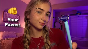 ASMR All YOUR Favorite Triggers! For Tingles and Relaxation 