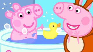 Baby Alexander's Bath Time with Peppa Pig | Peppa Pig Official Family Kids Cartoon
