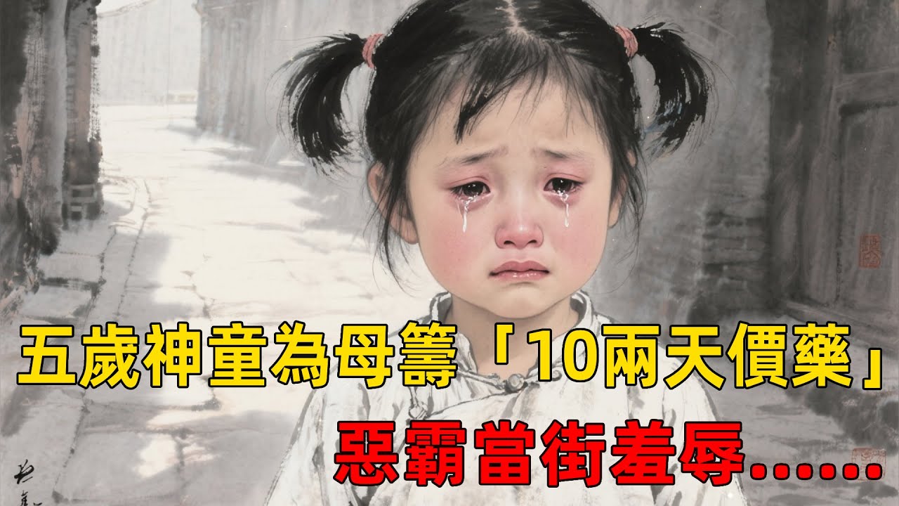 五歲神童為母籌「10兩天價藥」，窮阿嬤「傾家蕩產」相助！10年後的報答...轟動全城！#故事頻道 #故事 #民間故事 #愛情 #情感 #民间故事