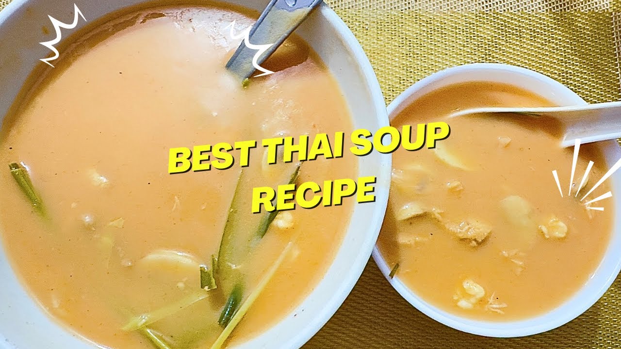 Thai soup | Homemade Thai soup 🍲 