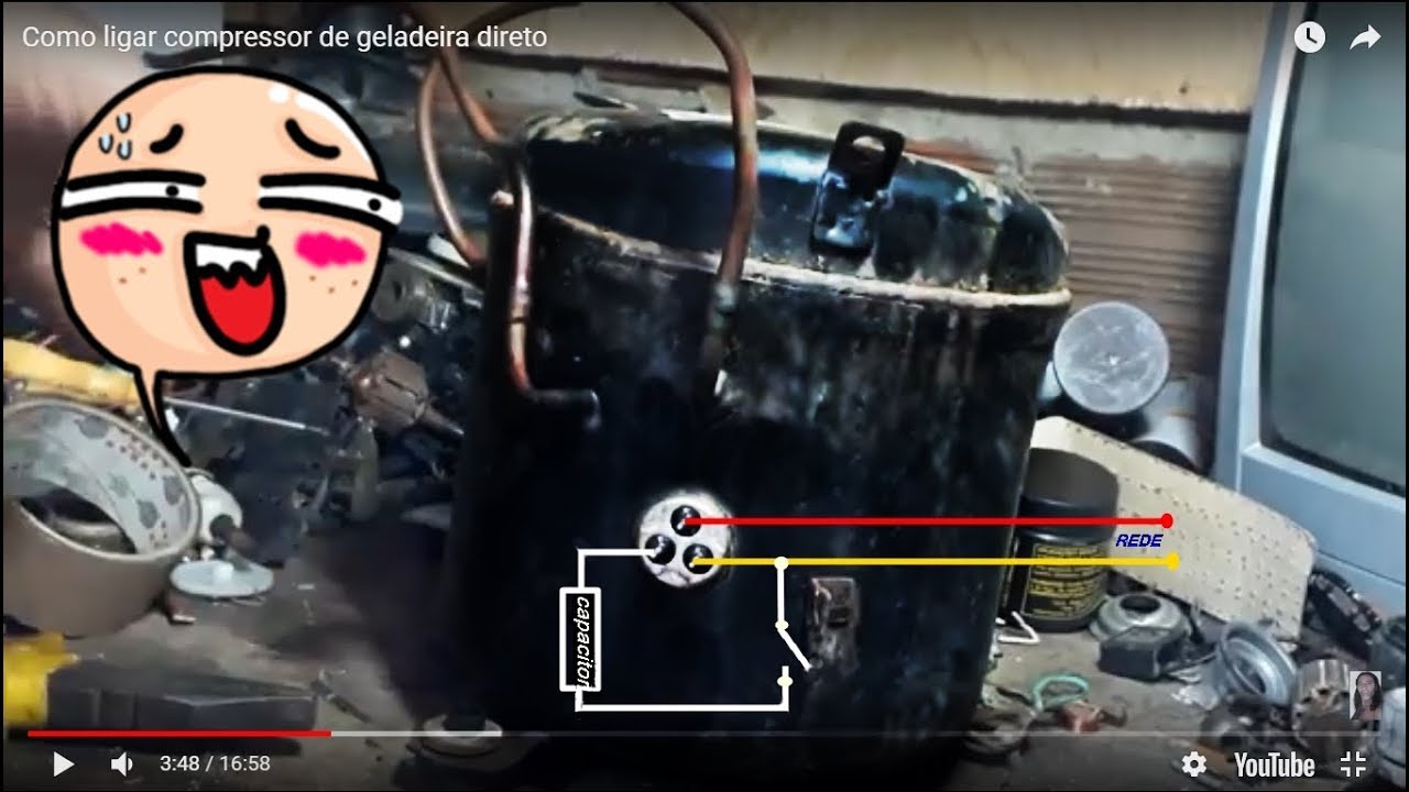 Como Ligar Capacitor No Compressor De Geladeira
