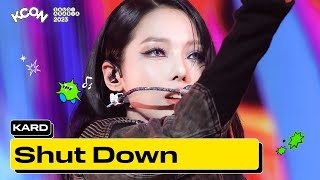 KARD (카드) - Shut Down (원곡 : BLACKPINK) | KCON SAUDI ARABIA 2023 Resimi