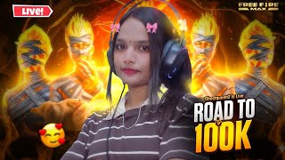 FREE FIRE LIVE GIVEAWAY CUSTOM ROOM 😍| FF LIVE REDEEM CODE GIVEAWAY WITH GHOSTQUEEN2#GIVEAWAY #FF