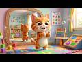 Kitty Learns Body Parts 👶🐱 | Educational Nursery Rhyme for Kids, Toddler Learning & Fun Song