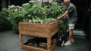 Hochbeete Und Pflanzkästen Auf Stelzen Oder Rollen Witbosch