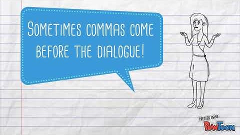 Punctuating Dialogue