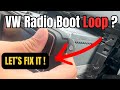 How To Replace A VW Sharan Radio Head Unit — Fix The Boot Loop Problem