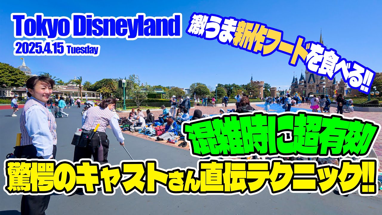 東京ディズニーランド 2025.4.15の様子 Vol.2 / Today’s Tokyo Disneyland on April 15, 2025 : Part 2