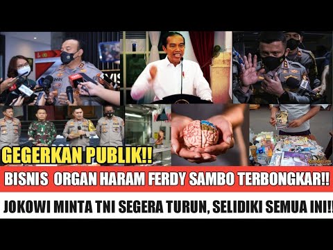 BISNIS ORGAN HARAM SAMBO TERKUAK DITARO DIDALAM RUANGN RAHASIANYA!!JOKOWI MINTA TNI SEGERA SELIDIKI?