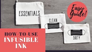 How to Use Infusible Ink & Easy DIY Mask Organizer for Your Car!