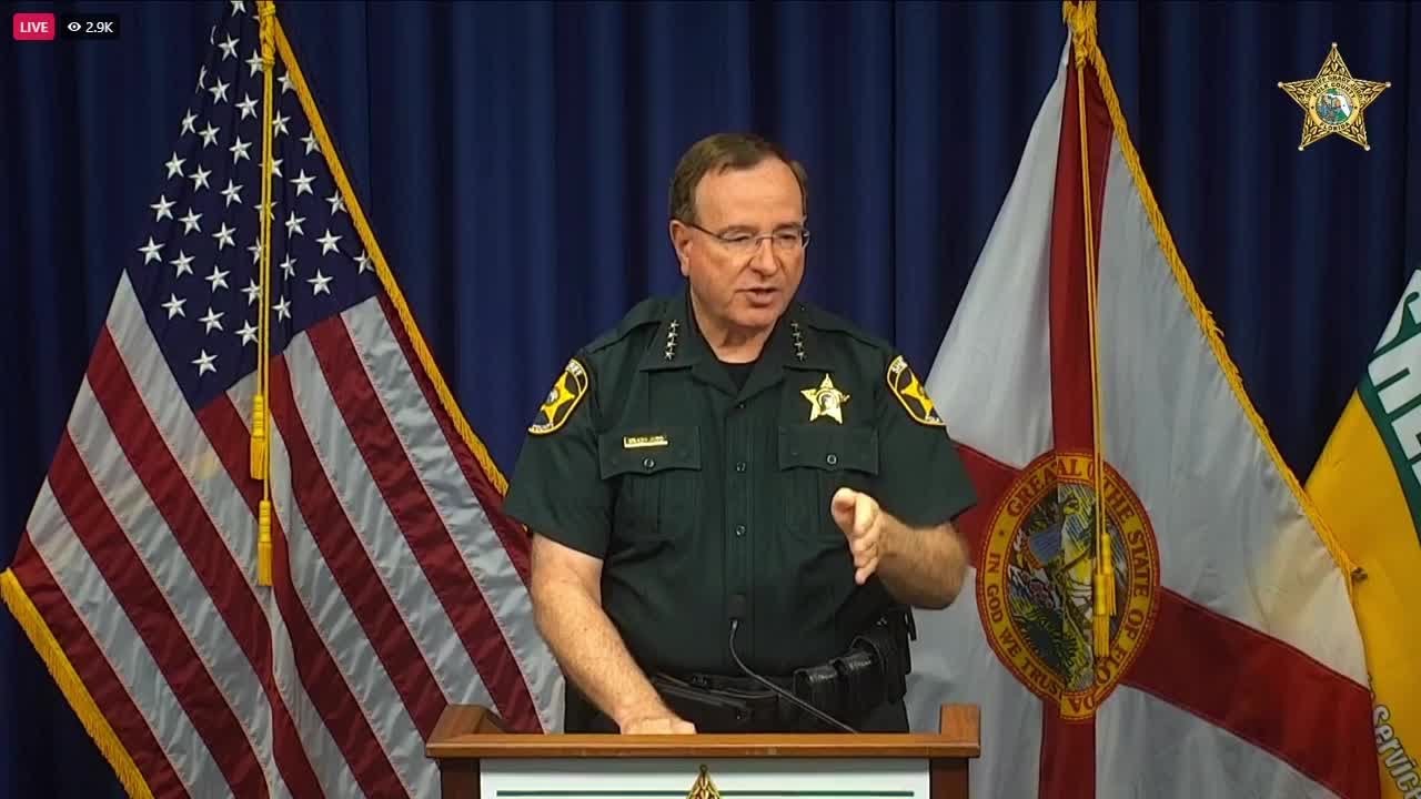 Sheriff Grady Judd Discusses Lakeland Quarduple Shooting
